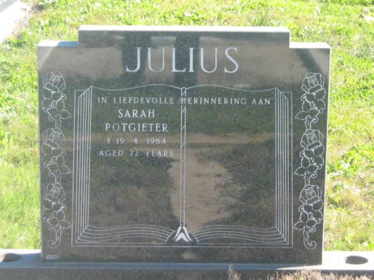JULIUS Sarah Potgieter -1984
