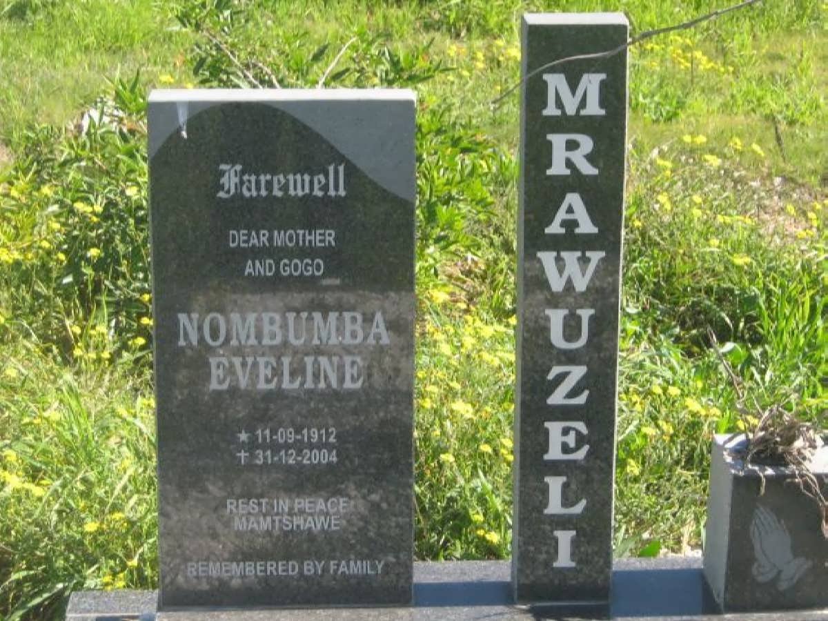 MRAWUZELI Nombumba Eveline 1912-2004