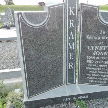 KRAMER Lynette Joan 1950-2004