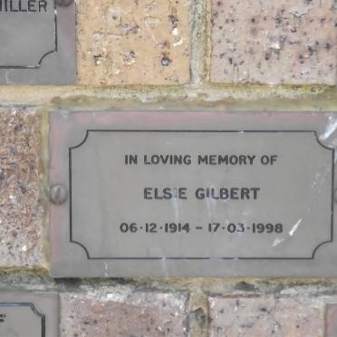 GILBERT Elsie 1914-1998