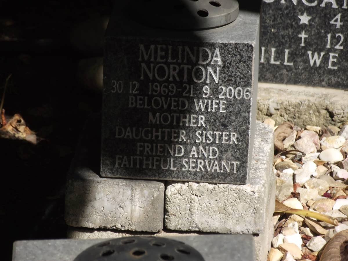 NORTON Melinda 1969-2006