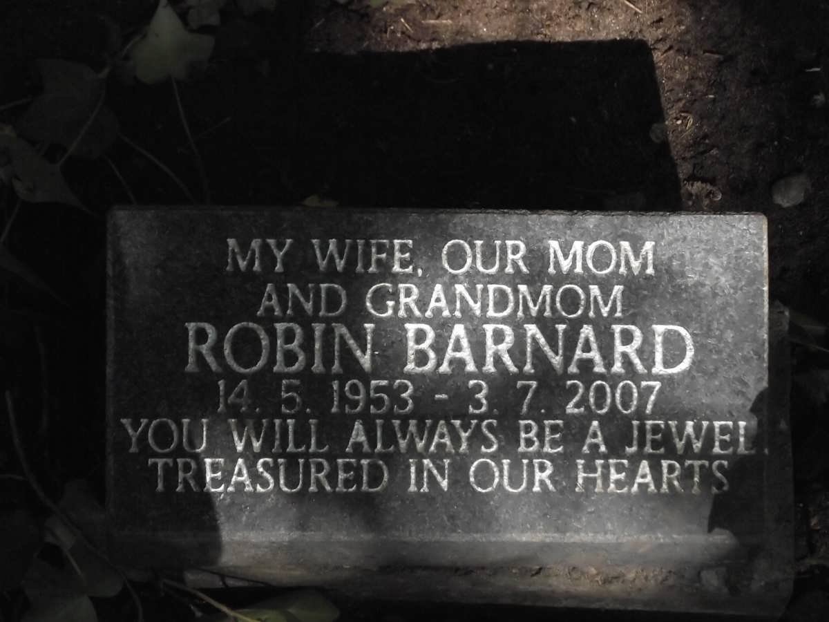 BARNARD Robin 1953-2007