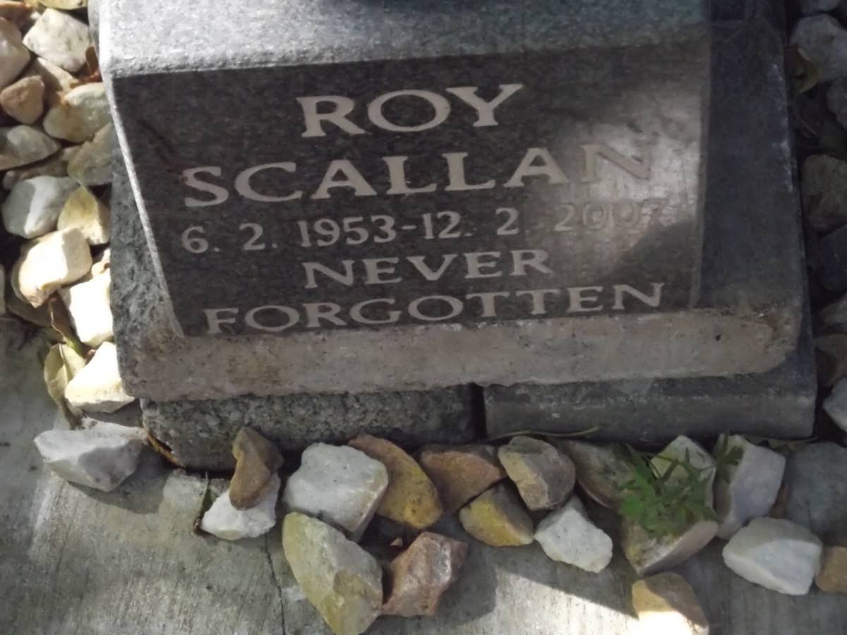 SCALLAN Roy 1953-2007