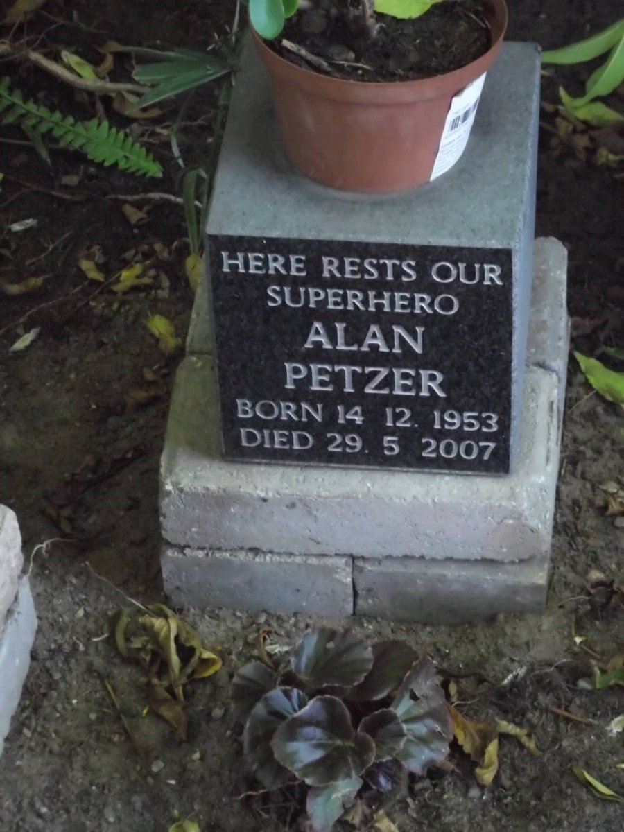 PETZER Alan 1953-2007