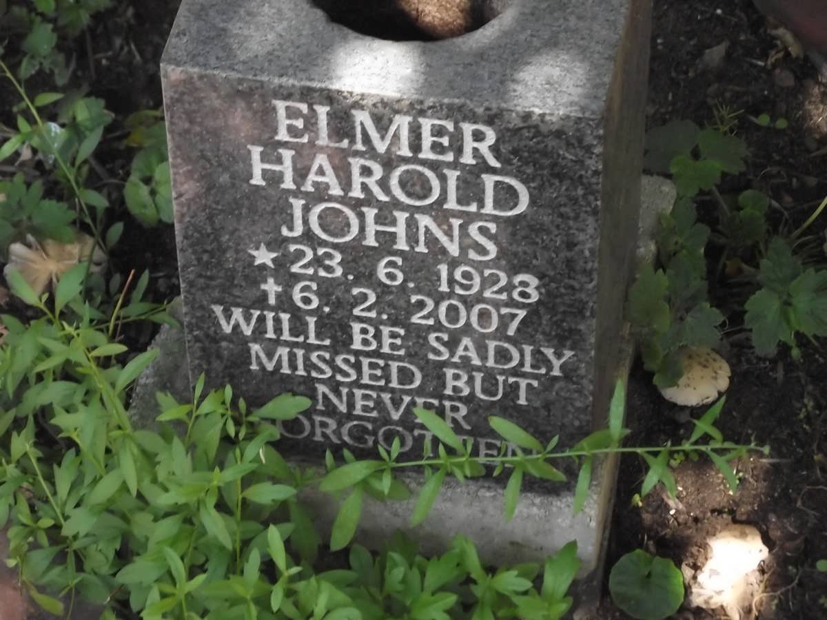 JOHNS Elmer Harold 1928-2007