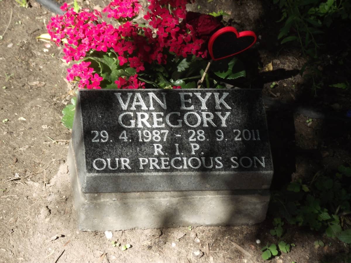 EYK Gregory, van 1987-2011