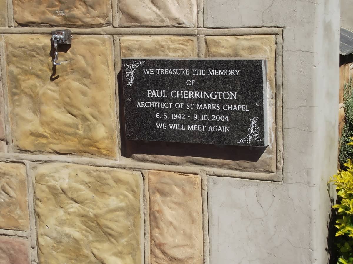 CHERRINGTON Paul 1942-2004