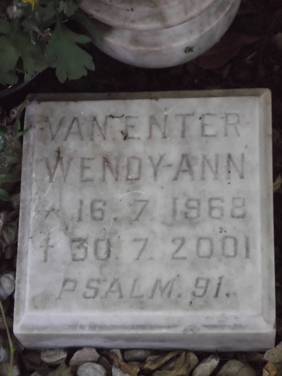 ENTER Wendy-Ann, van 1968-2001