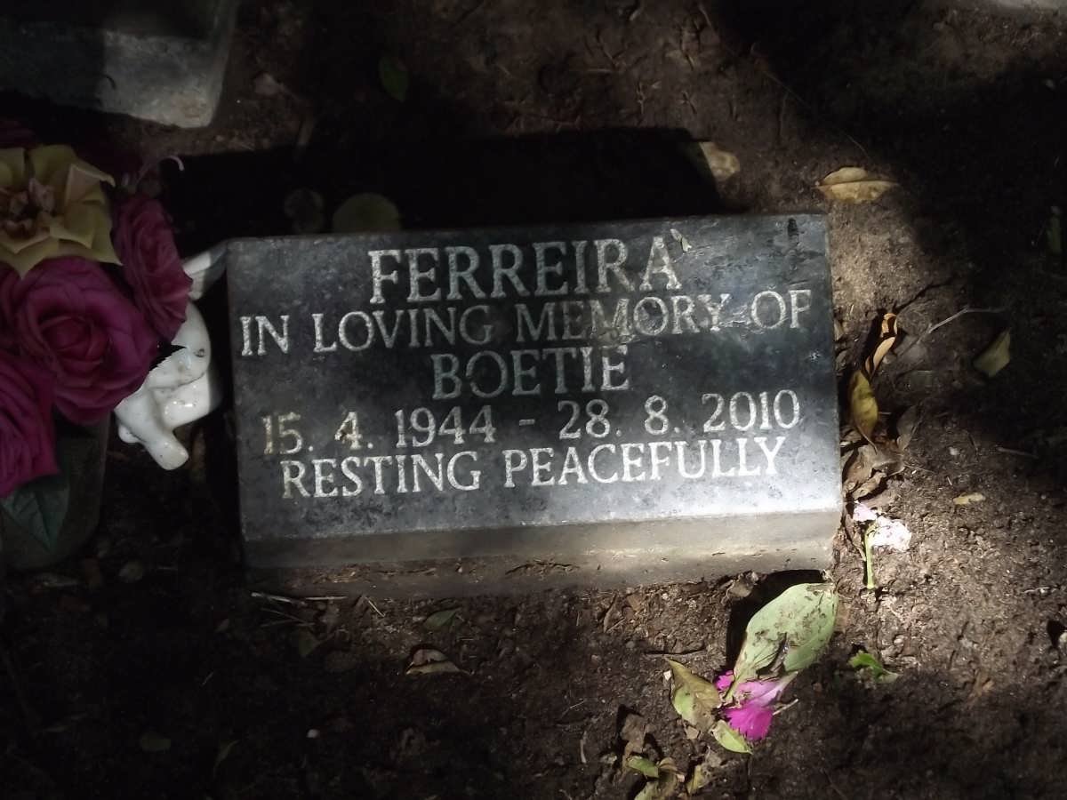 FERREIRA Boetie 1944-2010