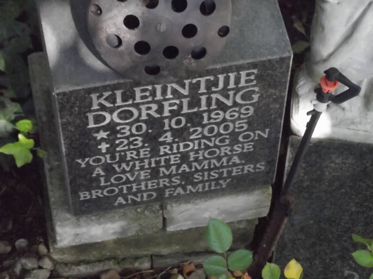 DORFLING Kleintjie 1969-2005