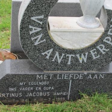 ANTWERPEN Martinus Jacobus, van 1941-1999