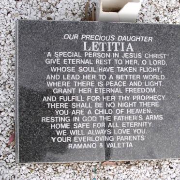 AH WHY Letitia -1968