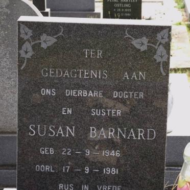 BARNARD Susan 1946-1981