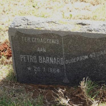 BARNARD Petro 1964-