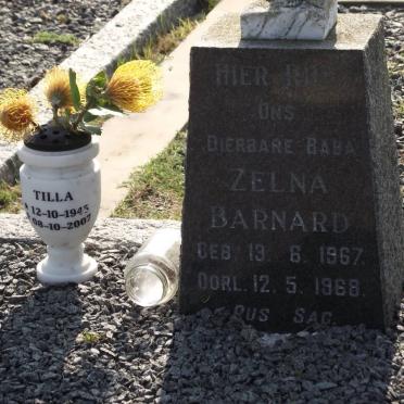 BARNARD Tilla 1945-2007 :: BARNARD Zelna 1967-1968