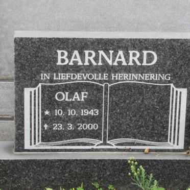 BARNARD Olaf 1943-2000