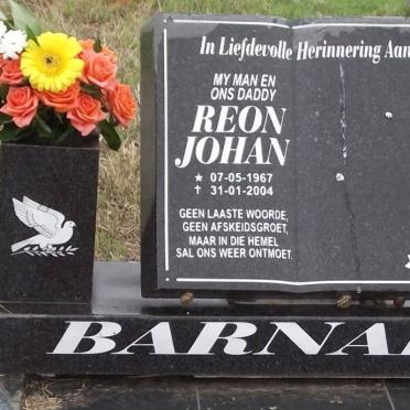 BARNARD Reon Johan 1967-2004