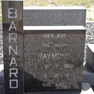BARNARD Raymond 1902-1975