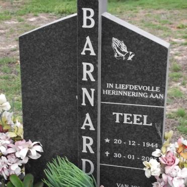 BARNARD Teel 1944-2007