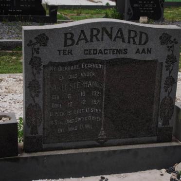 BARNARD Sarel Stephanus 1921-1971