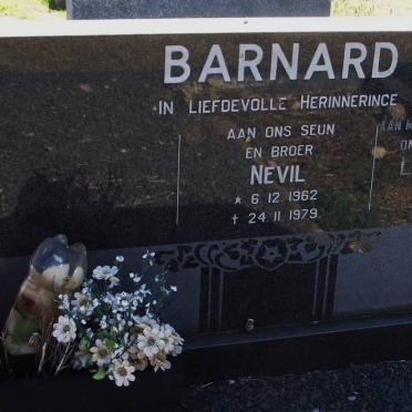 BARNARD Laurences 1939-1983 :: BARNARD Nevil 1962-1979