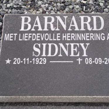 BARNARD Sidney 1929-2007