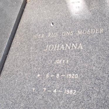 BONTHUYS Willem 1917-1982 &amp; Johanna 1920-1982