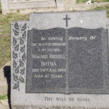 BOTHA Magnus Russel -1959