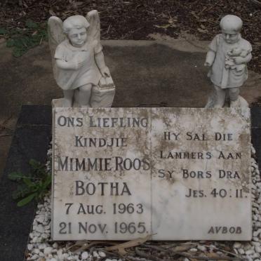 BOTHA Mimmie Roos 1963-1965