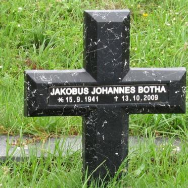 BOTHA Jakobus Johannes 1941-2009
