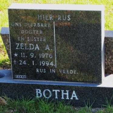 BOTHA Zelda Aletta 1976-1994