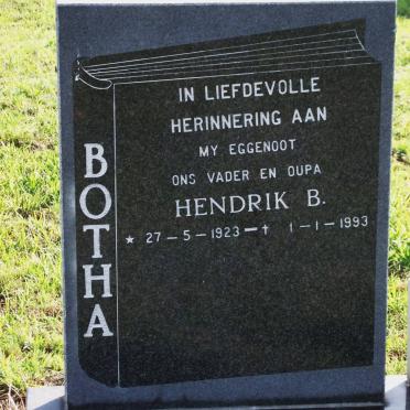 BOTHA Hendrik B. 1923-1993