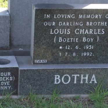 BOTHA Louis Charles 1951-1992