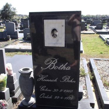 BOTHA Heinrich Behn 1960-1979