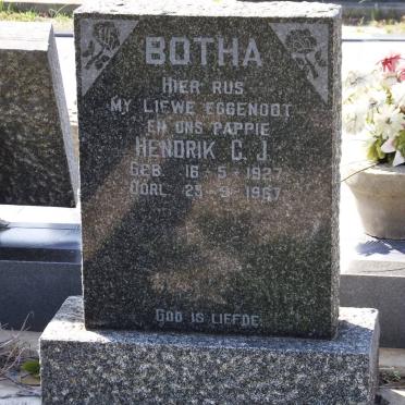 BOTHA Hendrik C.J. 1927-1967