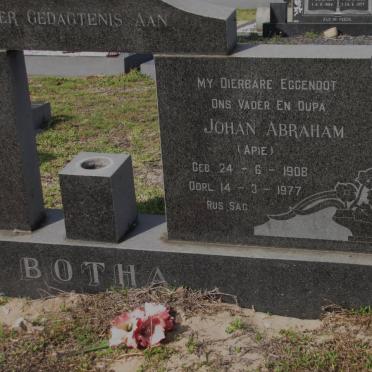 BOTHA Johan Abraham 1908-1977