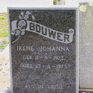 BOUWER Irene Johanna 1923-1973