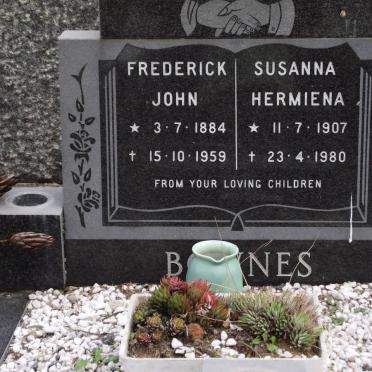 BOWNES Frederick John 1884-1959 &amp; Susanna Hermiena 1907-1980 :: BOWNES Christiaan Louwrens 1941-1989 