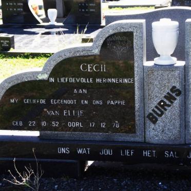 BURNS Cecil 1952-1978