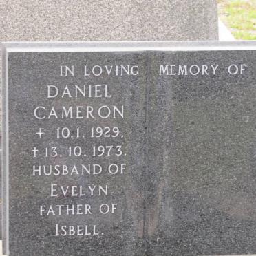 CAMERON Daniel 1929-1973