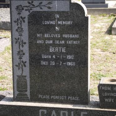 CADLE Bertie 1912-1968