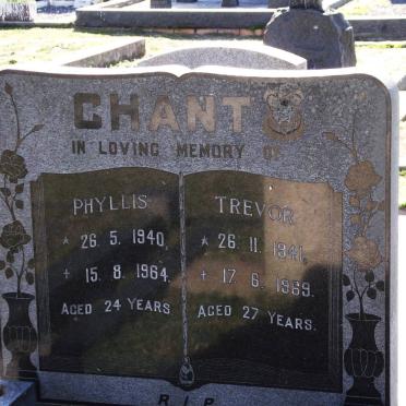 CHANTS Trevor 1941-1969 :: CHANTS Phyllis 1940-1964