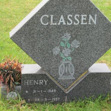 CLASSEN Henry Daniel Francois 1948-1997