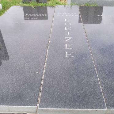 COETZEE Willem Frederick 1932-1997 :: COETZEE Morné 1974-1996