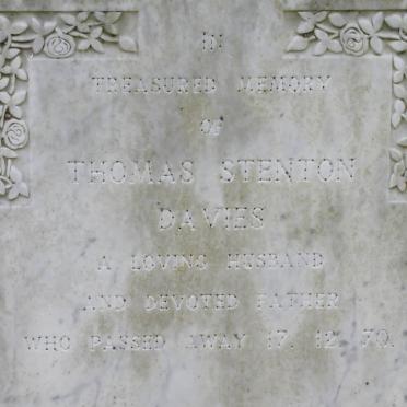 DAVIES Thomas Stenton -1970