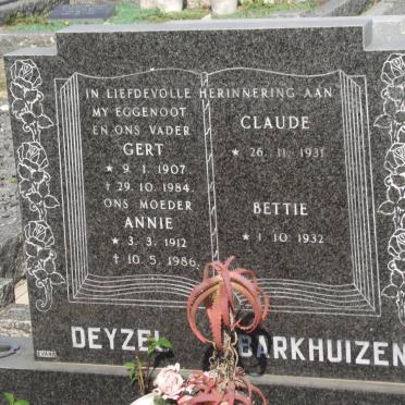 DEYZEL :: BARKHUIZEN
