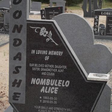 DONDASHE Nombulelo Alice 1965-2010