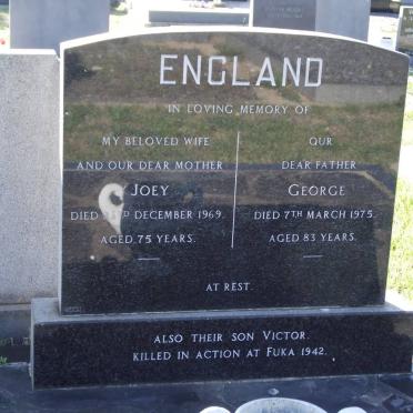 ENGLAND George -1975 &amp; Joey -1969