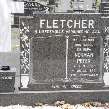 FLETCHER Norman Peter 1925-1977