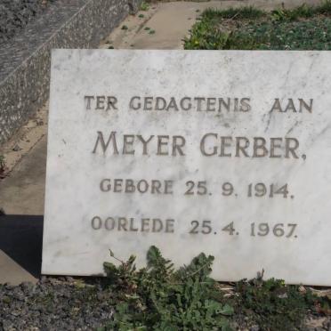 GERBER Meyer 1914-1967